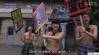 Schoolgirls take charge in the future of Japan Subtitles