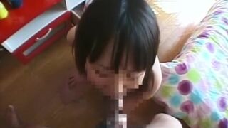 Subtitled bizarre and funny Japanese teen foreplay in POV