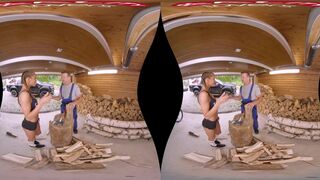 Lumberjack Cock in VR