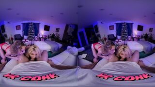 VR Conk Threesome Is My Christmas Secret Wish VR Porn