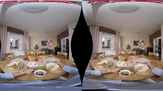 Tina Kay´s breakfast fuck in VR Porn