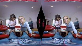 MILF Teachers Threesome in VR