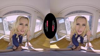 Brittany Bardot in rought VR fetish fuck