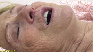 90 years old granny gets rough fucked